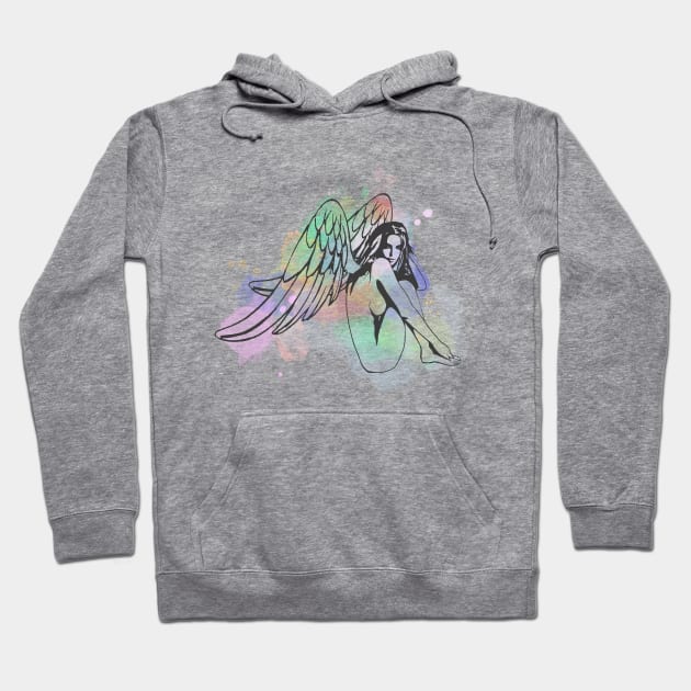 Angels of God- Icarus Bride Hoodie by dankdesigns